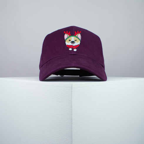 Cute Corgi Reindeer Baseball Cap - Cute Corgi Collection