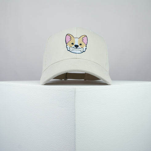 Cute Corgi Bone Baseball Cap - Cute Corgi Collection