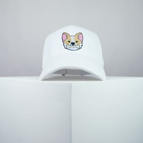 Cute Corgi Bone Baseball Cap - Cute Corgi Collection