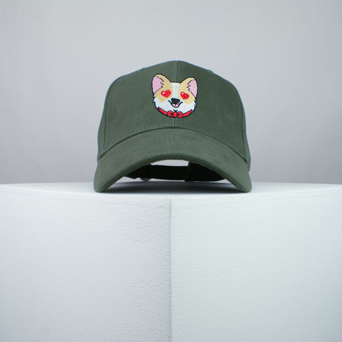Cute Corgi Hearts Baseball Cap - Cute Corgi Collection