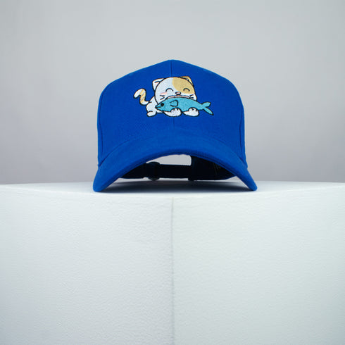 Cute Eating Kitty Baseball Cap - Cute Kitty Collection