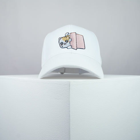 Cute Nosey Kitty Baseball Cap - Cute Kitty Collection