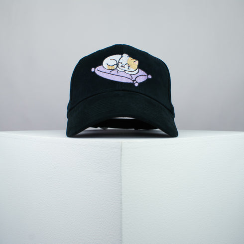 Cute Sleeping Kitty Baseball Cap - Cute Kitty Collection