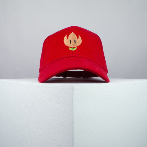 Super Mario Fire Flower Baseball Cap