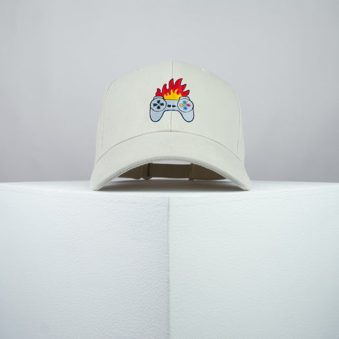 Flaming Controller Baseball Cap - Gaming Collection