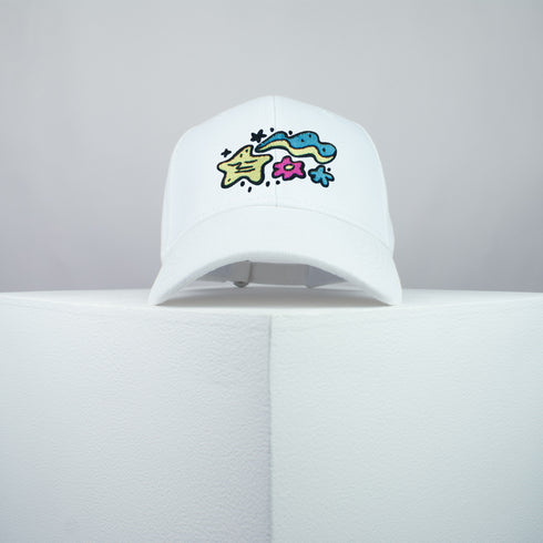 Floral Superstar Baseball Cap - Happy Hippie Collection