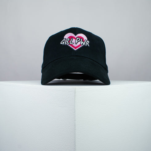 Girl Power Love Heart Baseball Cap - Girl Power Collection