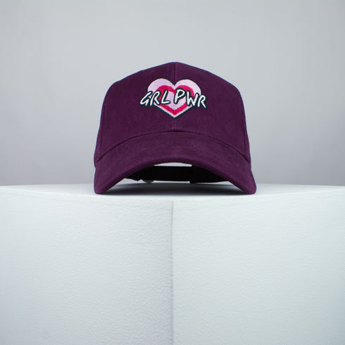 Girl Power Love Heart Baseball Cap - Girl Power Collection