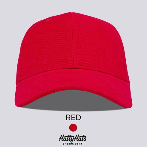 Plain Unisex Baseball Cap - 10 Colours Available