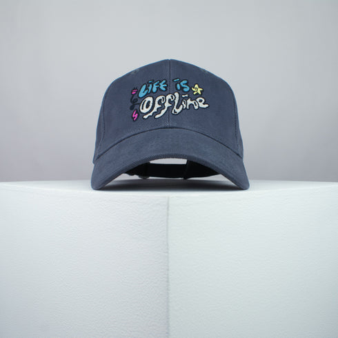 Life is Offline Baseball Cap - Happy Hippie Collection