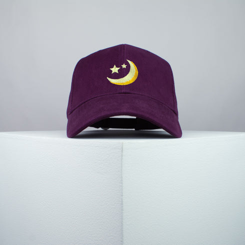 Moon and Stars Baseball Cap