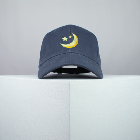 Moon and Stars Baseball Cap