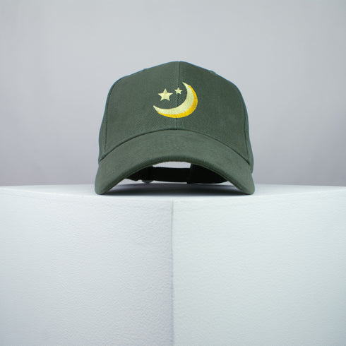 Moon and Stars Baseball Cap