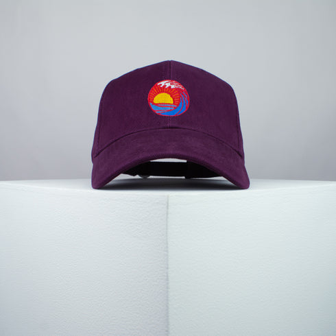 Sunset Wave Baseball Cap