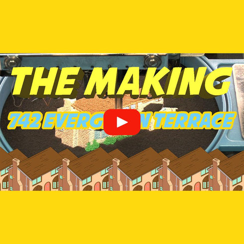 742 Evergreen Terrace Iron on Patch (Simpsons House - The Simpsons)