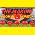 Boom Button Iron on Patch