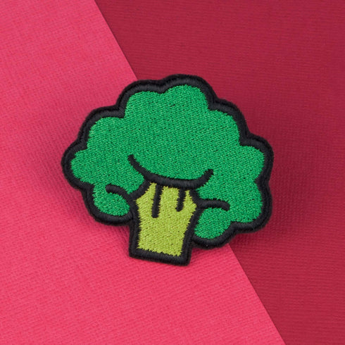 Broccoli Iron on Patch