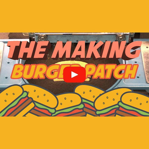 Burger Iron on Patch
