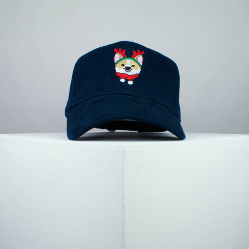 Cute Corgi Reindeer Baseball Cap - Cute Corgi Collection