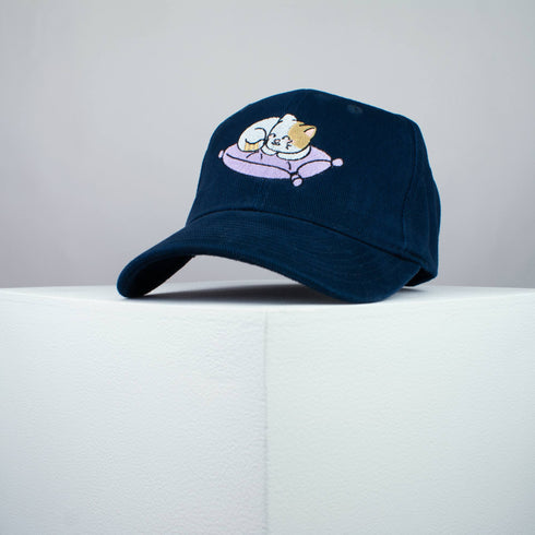 Cute Sleeping Kitty Baseball Cap - Cute Kitty Collection
