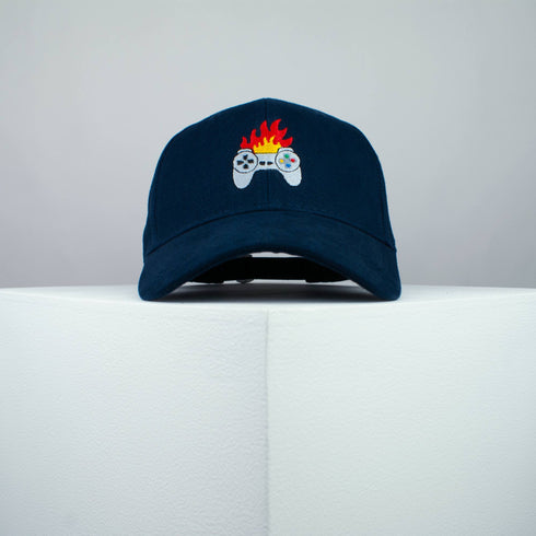 Flaming Controller Baseball Cap - Gaming Collection