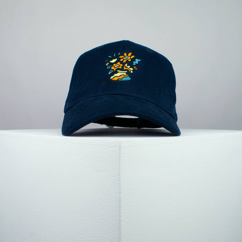 Floppy Flowers Baseball Cap - Happy Hippie Collection
