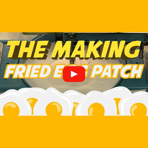 Fried Egg Iron on Patch