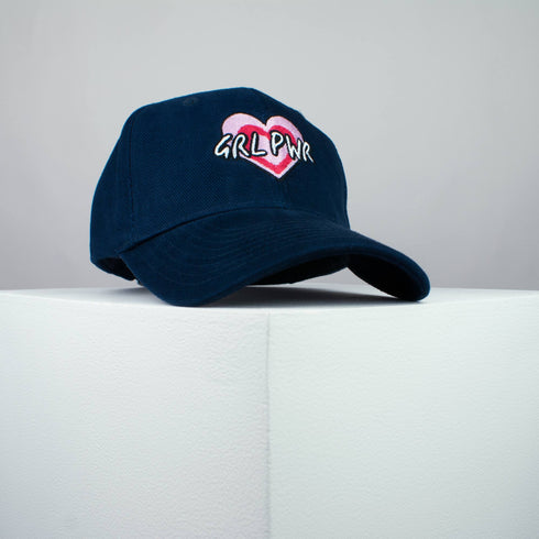 Girl Power Love Heart Baseball Cap - Girl Power Collection