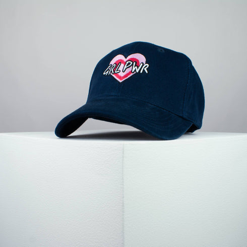 Girl Power Love Heart Baseball Cap - Girl Power Collection