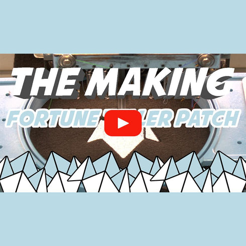 Paper Fortune Teller Iron on Patch