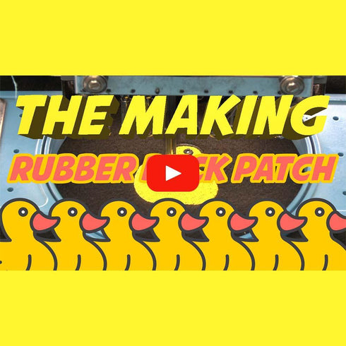 Rubber Duck Iron on Patch