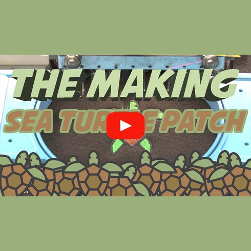 Sea Turtle Iron on Patch