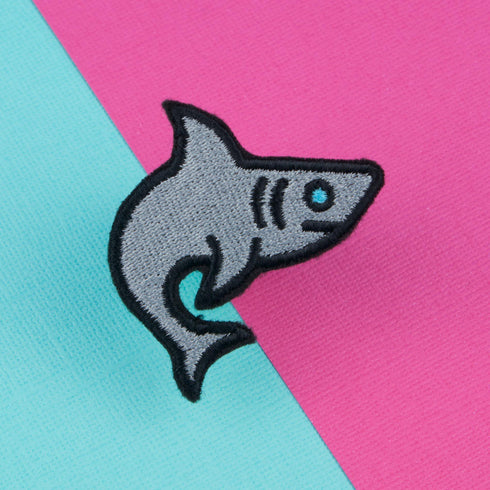 Shark Iron on Patch