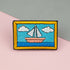Simpsons Boat Painting Iron on Patch