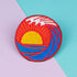 Sunset Wave Iron on Patch