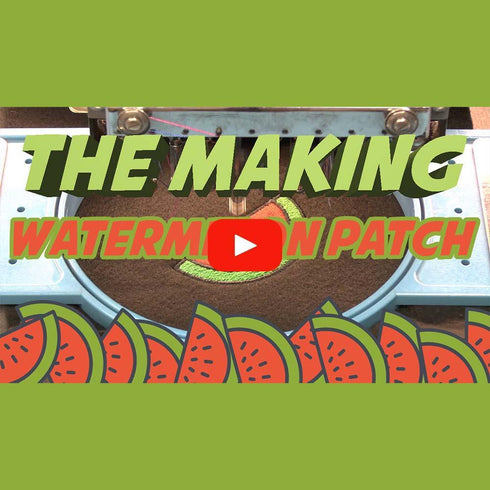 Watermelon Slice Iron on Patch