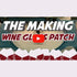 Wine Glass Iron on Patch