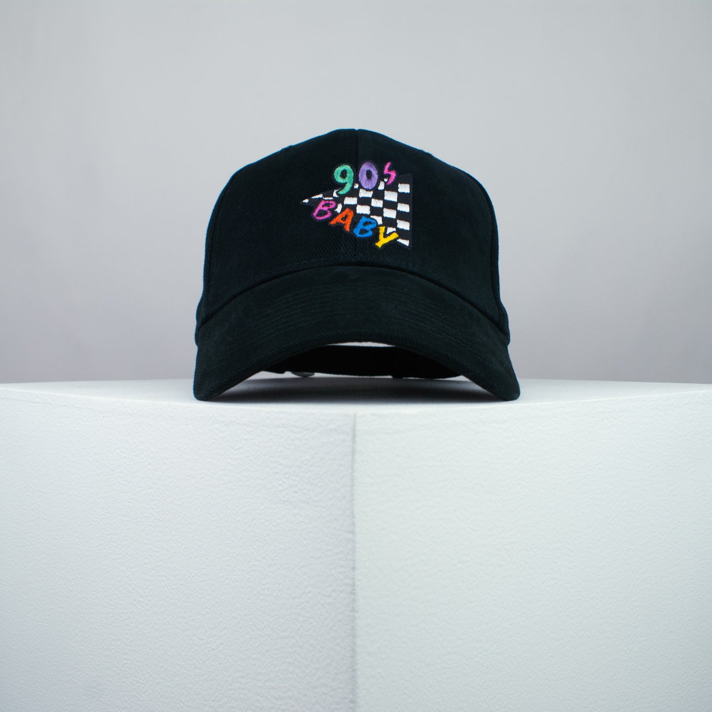 90s Baby embroidered baseball cap black / 90s / retro / vintage / rainbow / embroidery / patch / hat / dad hat / cap / iron on patch / embroidered patch / badge / applique / embroidered / punk patches / trucker hat / snapback / caps / dad hats / baseball hat / mens hat / womens hat / embroidered hat / dad cap / embroidered cap