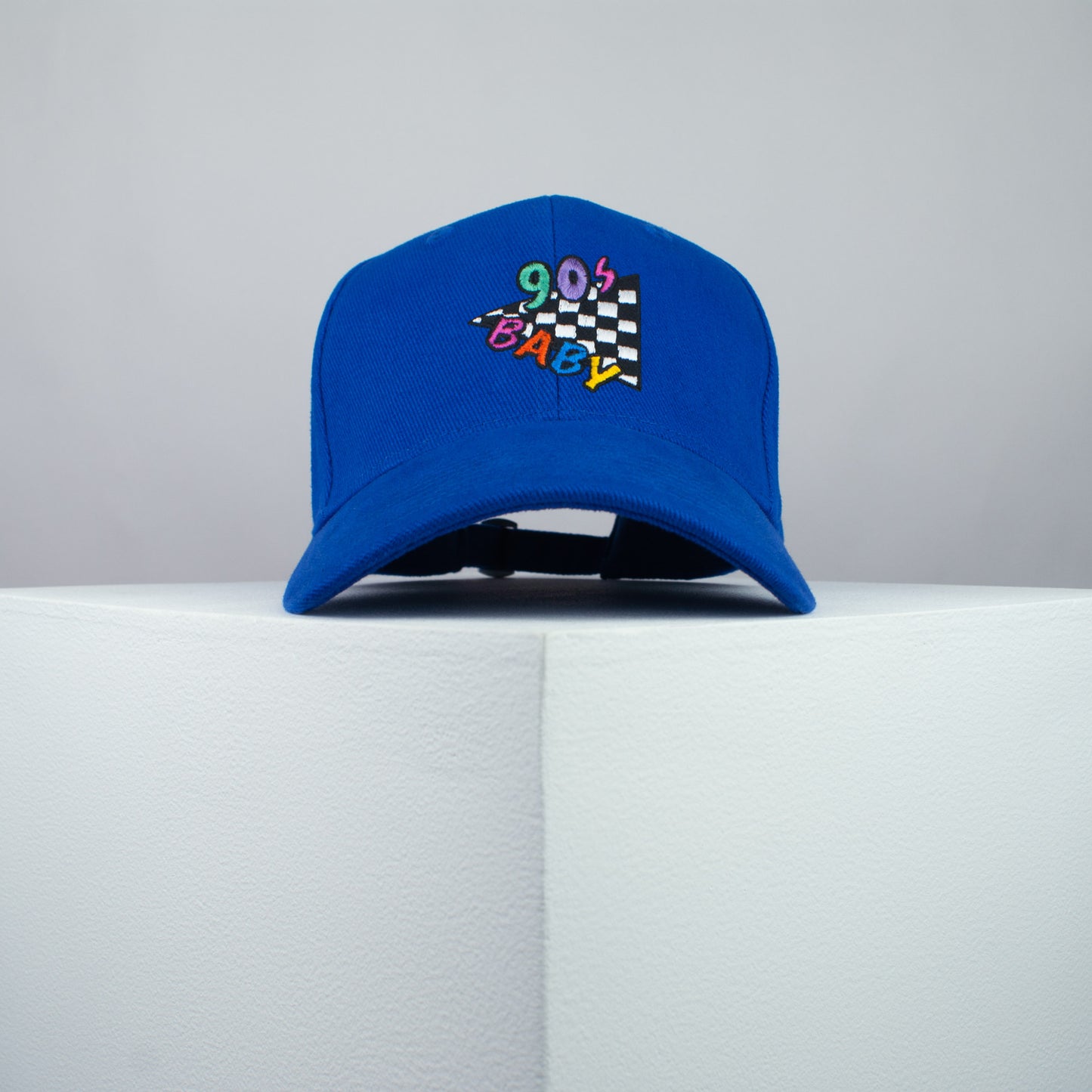 90s Baby embroidered baseball cap blue / 90s / retro / vintage / rainbow / embroidery / patch / hat / dad hat / cap / iron on patch / embroidered patch / badge / applique / embroidered / punk patches / trucker hat / snapback / caps / dad hats / baseball hat / mens hat / womens hat / embroidered hat / dad cap / embroidered cap