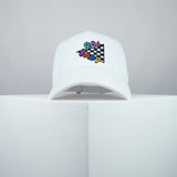 90s Baby embroidered baseball cap white / 90s / retro / vintage / rainbow / embroidery / patch / hat / dad hat / cap / iron on patch / embroidered patch / badge / applique / embroidered / punk patches / trucker hat / snapback / caps / dad hats / baseball hat / mens hat / womens hat / embroidered hat / dad cap / embroidered cap