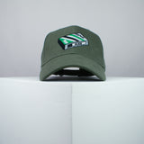 Alien Movie embroidered baseball cap olive green / Retro VHS / UFO / Movie / Predator / Aliens / embroidery / patch / dad / hat / cap / clothing // Hatty Hats / iron on patch / dad hat embroidered patch / badge / applique / embroidered / punk patches / trucker hat / snapback / caps / dad hats / baseball hat / mens hat / womens hat / embroidered hat / dad cap / embroidered cap