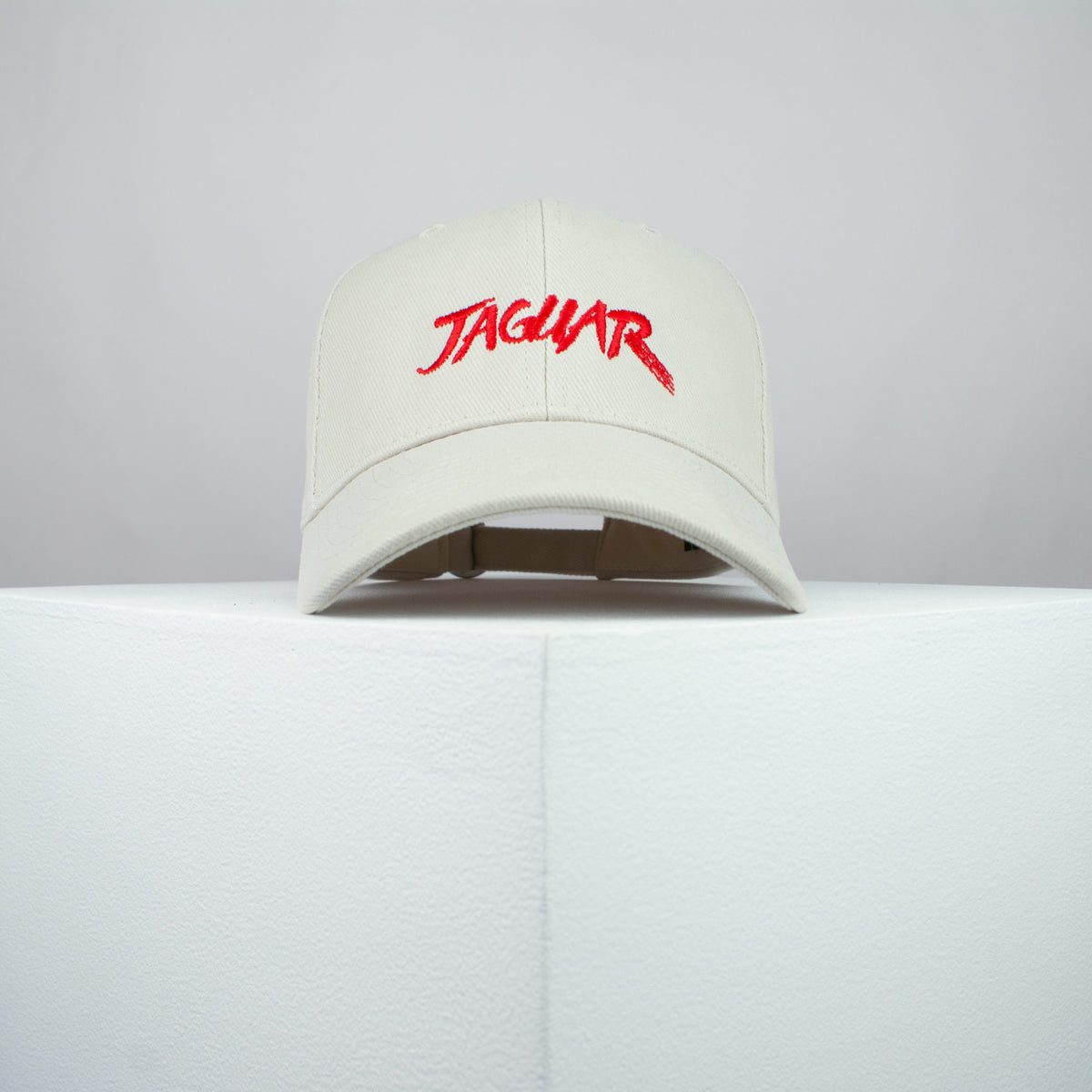 Atari Jaguar embroidered baseball cap beige / gamer / gaming / retro video games / embroidery / patch / hat / dad hat / cap / iron on patch / embroidered patch / badge / applique / embroidered / punk patches / trucker hat / snapback / caps / dad hats / baseball hat / mens hat / womens hat / embroidered hat / dad cap / embroidered cap