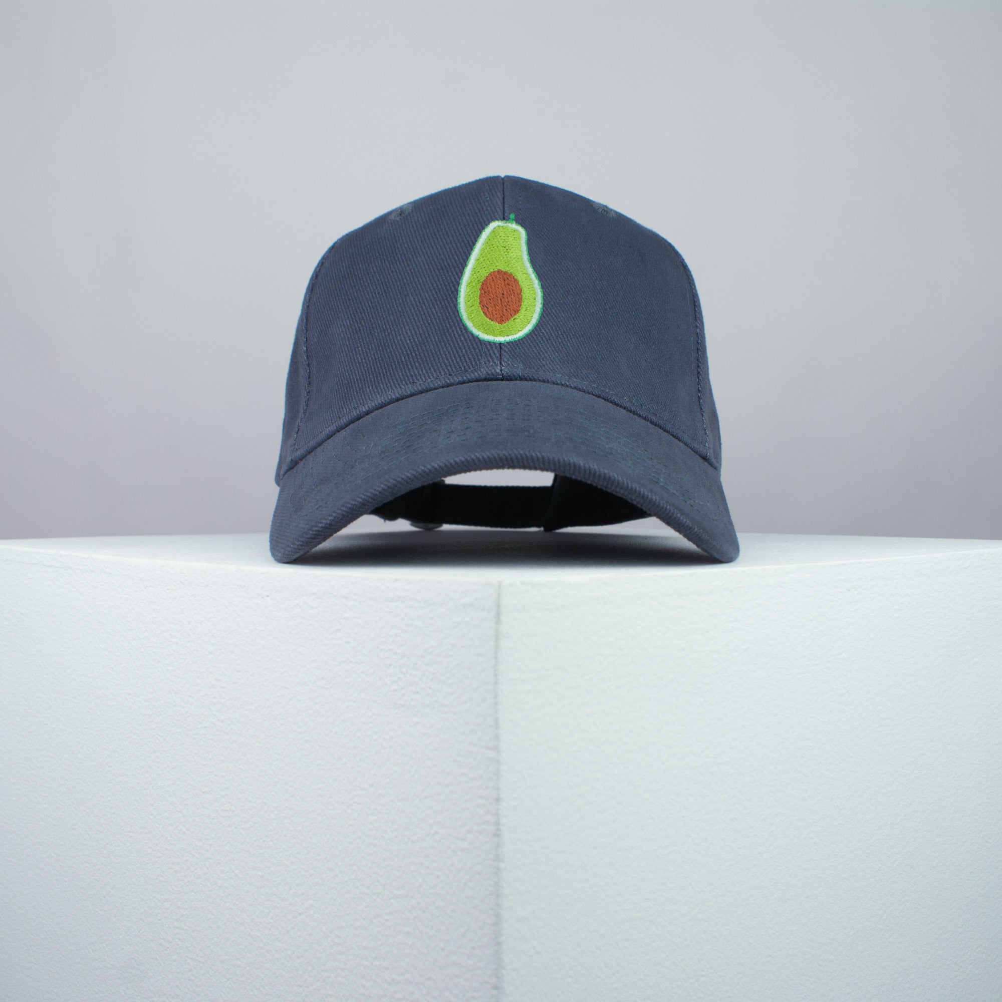 Avocado embroidered baseball cap grey / food / vegan / green / clothing / embroidery / patch / hat / dad hat / cap / iron on patch / embroidered patch / badge / applique / embroidered / punk patches / trucker hat / snapback / caps / dad hats / baseball hat / mens hat / womens hat / embroidered hat / dad cap / embroidered cap