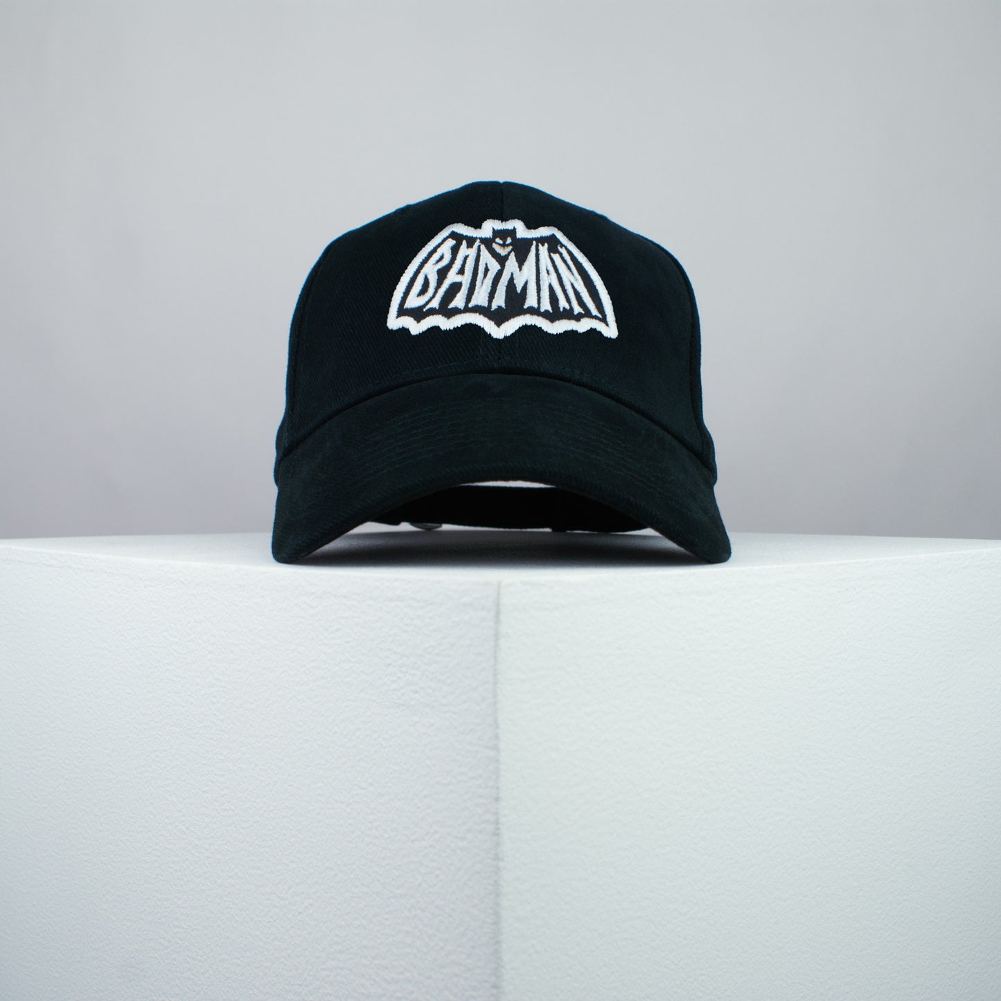 Badman Batman embroidered baseball cap black / superhero / superman / DC comics / marvel / embroidery / patch / dad / hat / cap / clothing // Hatty Hats / iron on patch / dad hat embroidered patch / badge / applique / embroidered / punk patches / trucker hat / snapback / caps / dad hats / baseball hat / mens hat / womens hat / embroidered hat / dad cap / embroidered cap