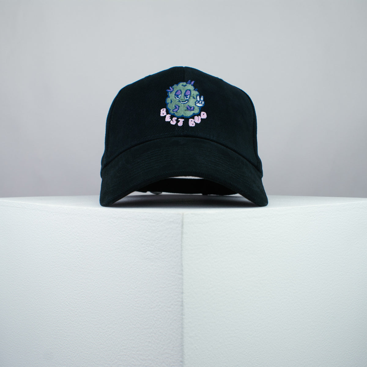 Best bud embroidered baseball cap black / weed / marijuana / cannabis / hemp / embroidery / patch / dad / hat / cap / clothing // Hatty Hats / iron on patch / dad hat embroidered patch / badge / applique / embroidered / punk patches / trucker hat / snapback / caps / dad hats / baseball hat / mens hat / womens hat / embroidered hat / dad cap / embroidered cap