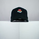 Boom button embroidered baseball cap black / button / gift / anxiety / embroidery / patch / hat / dad hat / cap / iron on patch / embroidered patch / badge / applique / embroidered / punk patches / trucker hat / snapback / caps / dad hats / baseball hat / mens hat / womens hat / embroidered hat / dad cap / embroidered cap