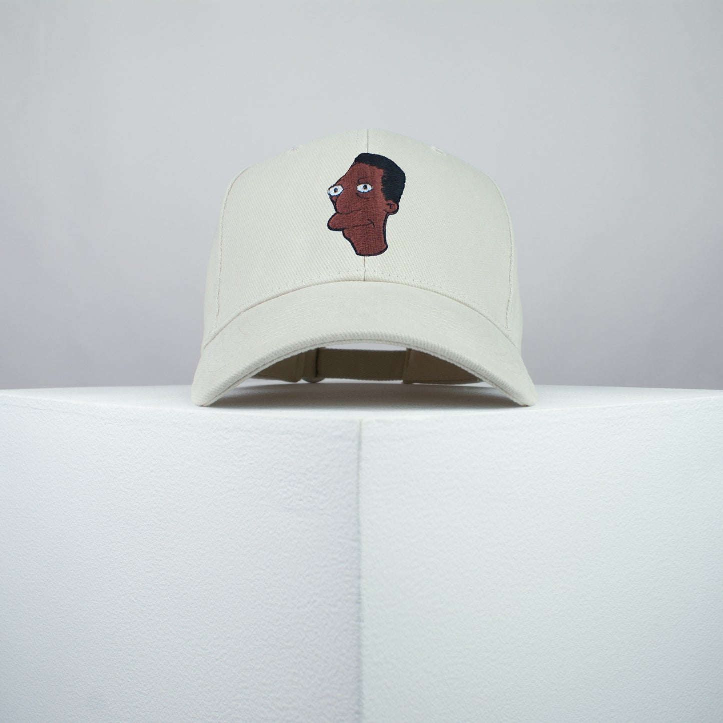 Carl Carlson embroidered baseball cap beige / the simpsons / bart / marge / homer / embroidery / patch / hat / dad hat / cap / iron on patch / embroidered patch / badge / applique / embroidered / punk patches / trucker hat / snapback / caps / dad hats / baseball hat / mens hat / womens hat / embroidered hat / dad cap / embroidered cap