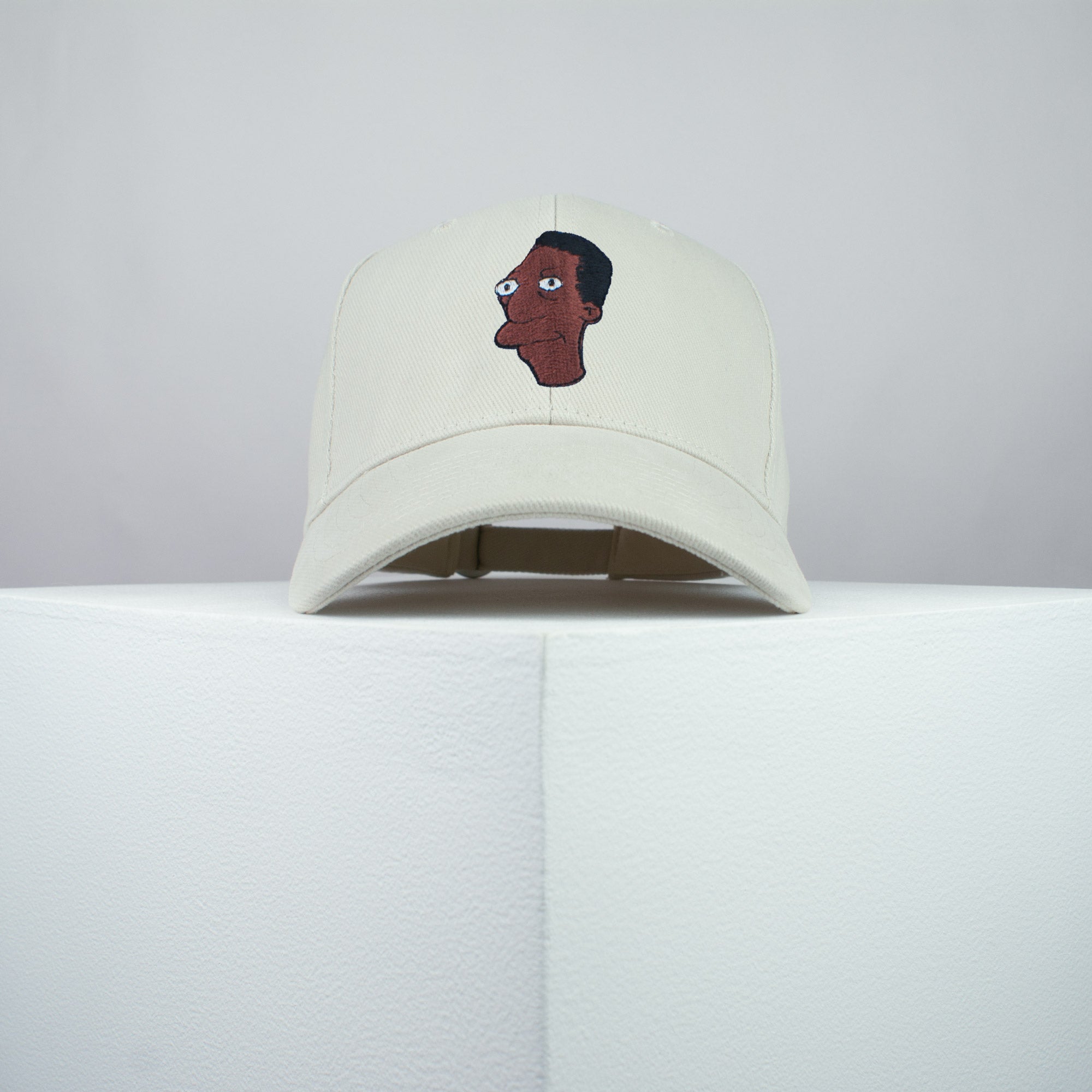 Carl Carlson embroidered baseball cap beige / the simpsons / bart / marge / homer / embroidery / patch / hat / dad hat / cap / iron on patch / embroidered patch / badge / applique / embroidered / punk patches / trucker hat / snapback / caps / dad hats / baseball hat / mens hat / womens hat / embroidered hat / dad cap / embroidered cap