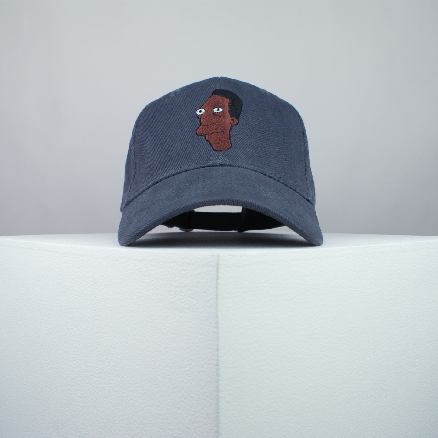 Carl Carlson embroidered baseball cap grey / the simpsons / bart / marge / homer / embroidery / patch / hat / dad hat / cap / iron on patch / embroidered patch / badge / applique / embroidered / punk patches / trucker hat / snapback / caps / dad hats / baseball hat / mens hat / womens hat / embroidered hat / dad cap / embroidered cap