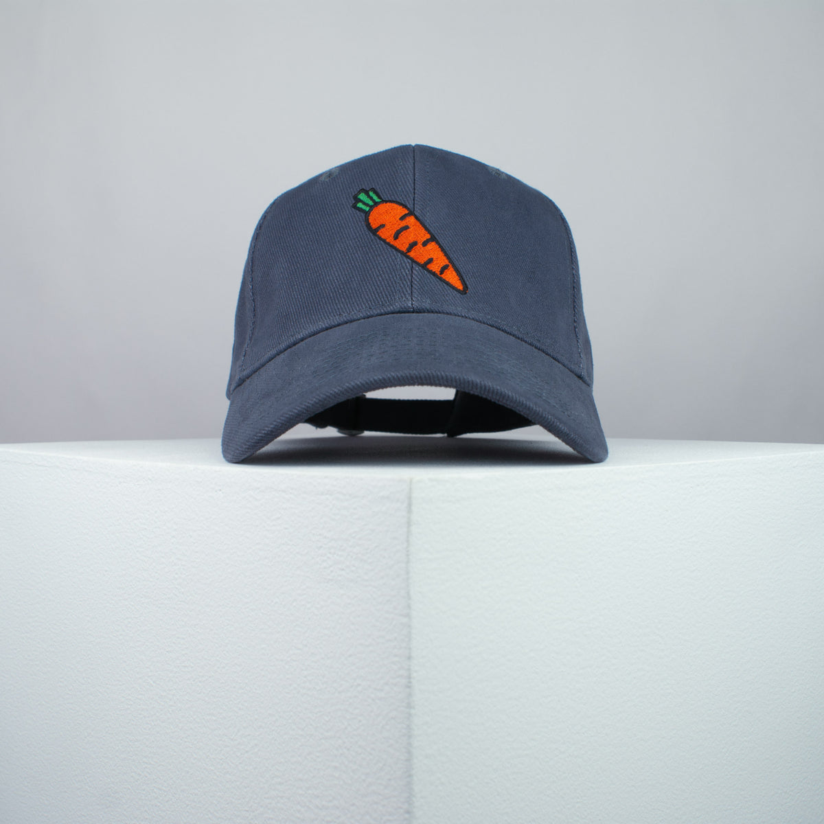 Carrot embroidered baseball cap grey / bunny / easter / rabbit / carrots / embroidery / patch / hat / dad hat / cap / iron on patch / embroidered patch / badge / applique / embroidered / punk patches / trucker hat / snapback / caps / dad hats / baseball hat / mens hat / womens hat / embroidered hat / dad cap / embroidered cap